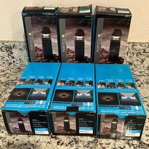 New 6ct low voltage Bollard Light Set